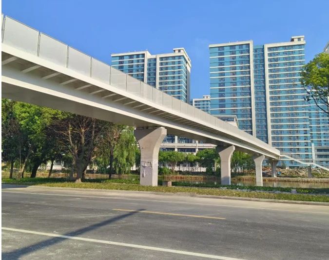 昆山巴城梧桐創(chuàng)新谷道路景觀(guān)提升工程（人行橋、塔基路橋、金鳳凰路一號(hào)橋、金鳳凰路二號(hào)橋、毛許路橋）順利完工